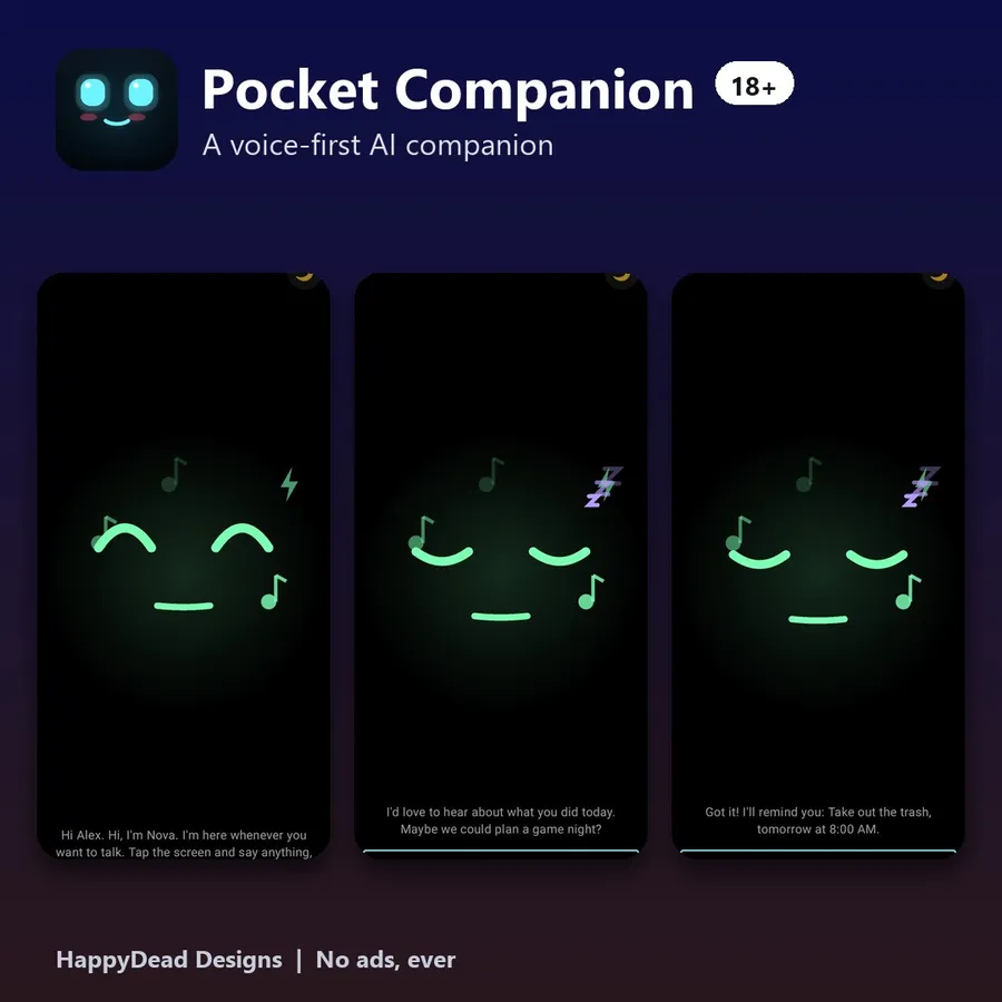 Pocket Companion screenshots