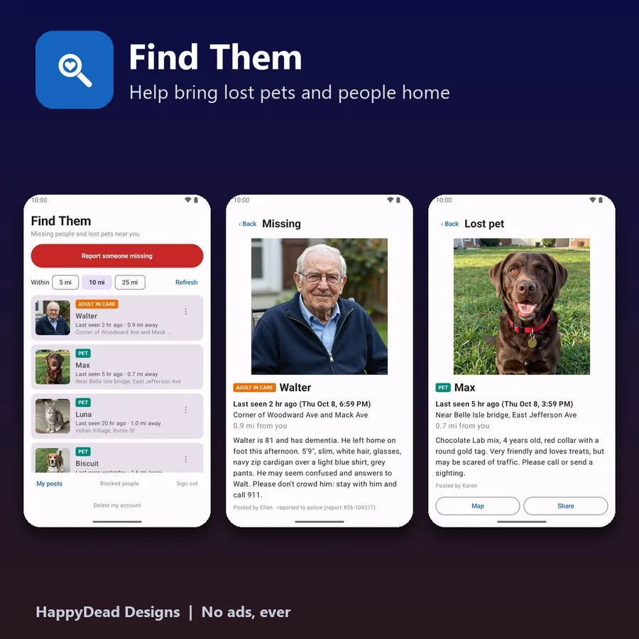 Find Them screenshots