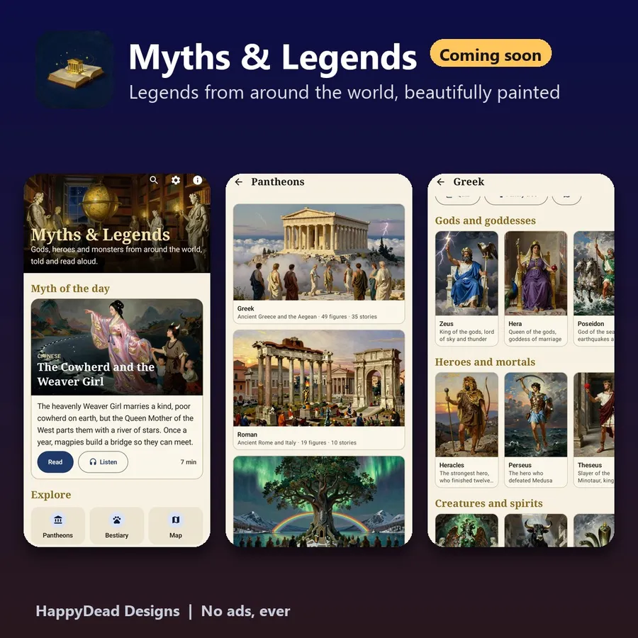 Myths and Legends screenshots